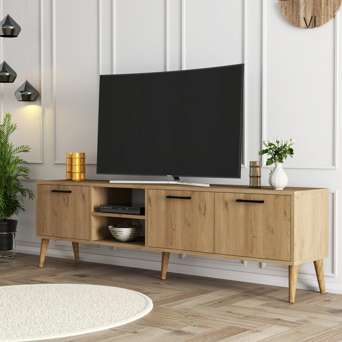 Hanah Home Soporte para TV Roble